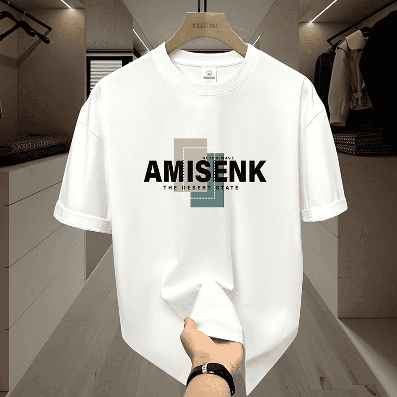 2025 新しいメンズ半袖 Tシャツメンズ夏薄い若者カジュアルメンズラウンドネック若者大きいサイズ Tシャツメンズ|undefined