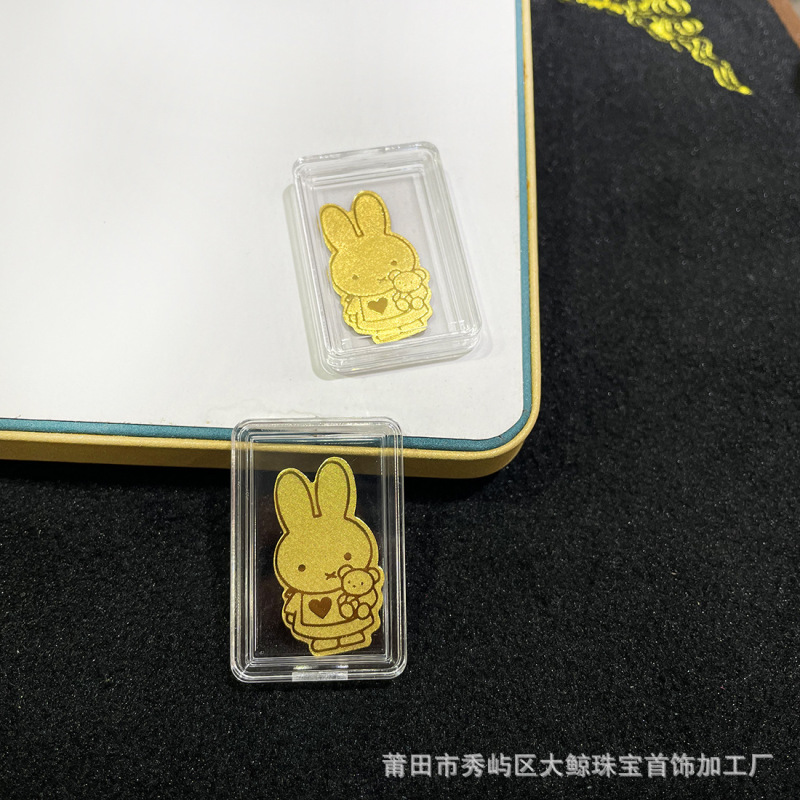 黄金手机贴好运加满平安喜乐一夜暴富足金手机贴创意活动引流饰品|undefined