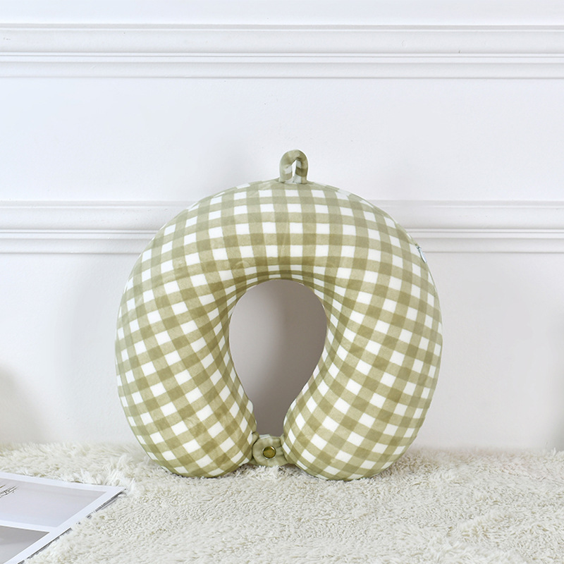 Almohada en Forma de U al por Mayor con Logotipo Personalizable, Almohada para Siesta, Almohada de Viaje para Coche, Almohada de Descanso para Avión, Almohada para Dormir de Lado