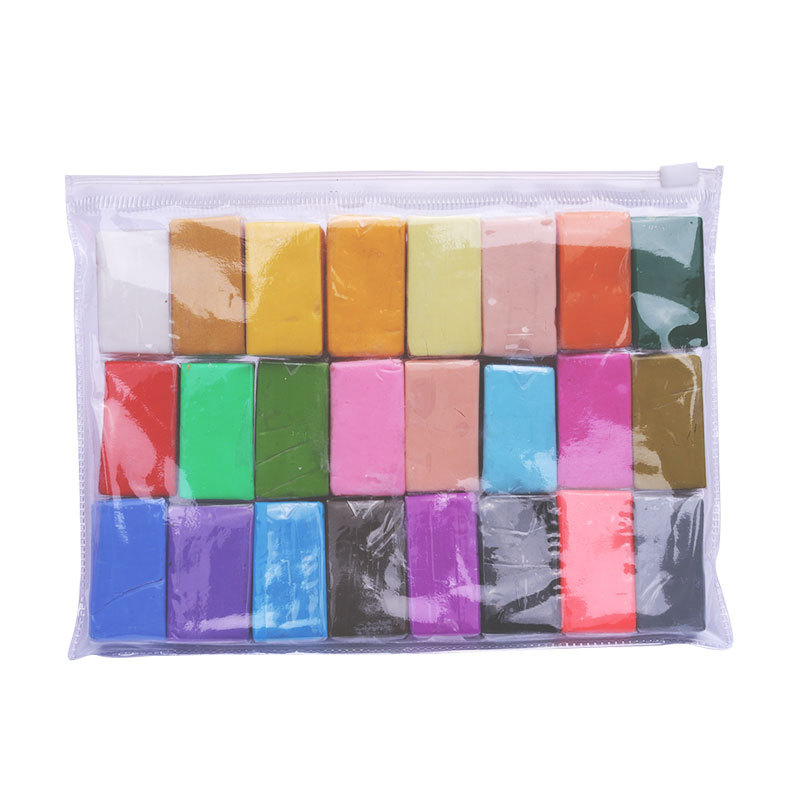 24-color soft polymer clay modeling set for children, children's toy LRA-24X