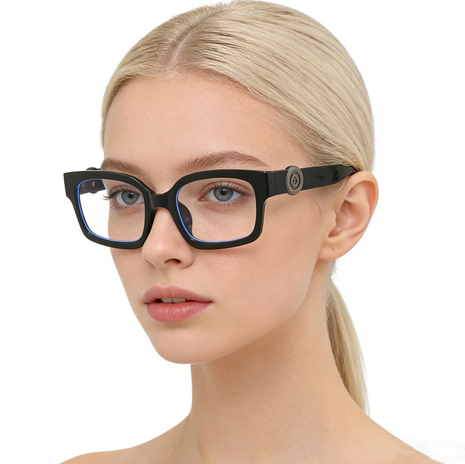 Nuevo retro Costa Oeste Americano gafas lisas ojo de gato generoso marco Comercio Exterior anti luz azul marco fabricante en stock