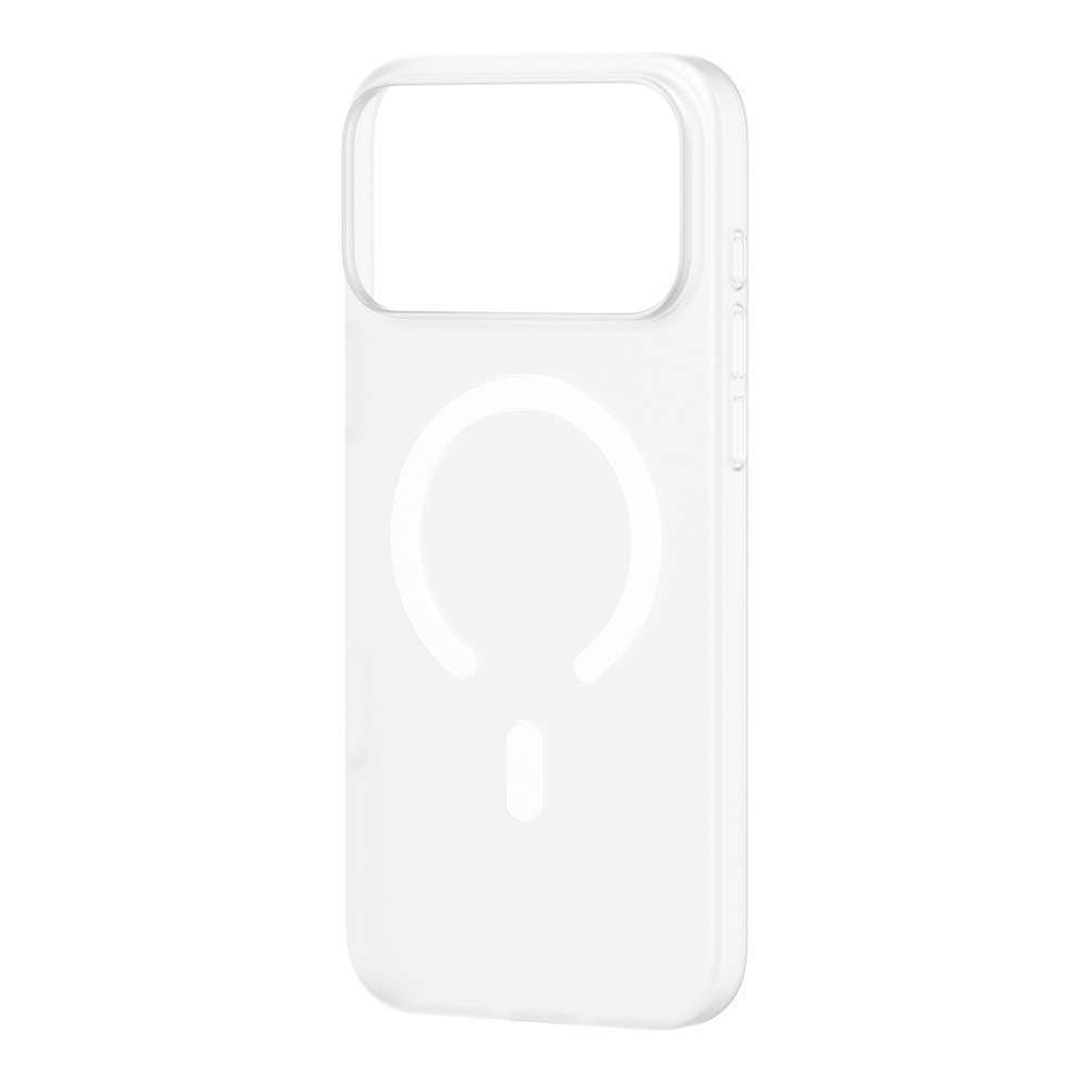 Fábrica de origen para iphone17promax ultra delgado PP esmerilado magnético verdadero caso de teléfono magnético no amarillo