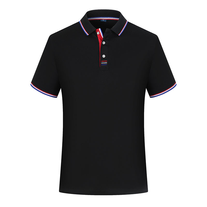 High-End Polo Shirt Lapel Work Clothes Custom Printed Logo Cultural Shirt Printed Advertising Shirt Wholesale Dongguan Garment Factory