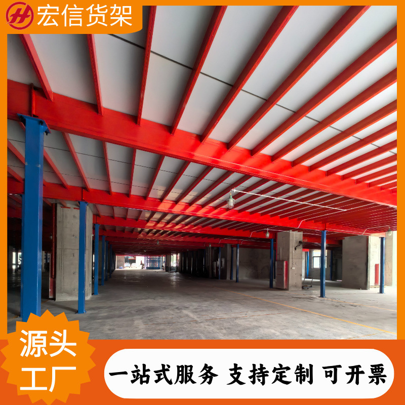 Truss Loft Professional Steel Structure Mezzanine Platform Factory Warehouse Second Floor Construction Office Workshop Loft Platform