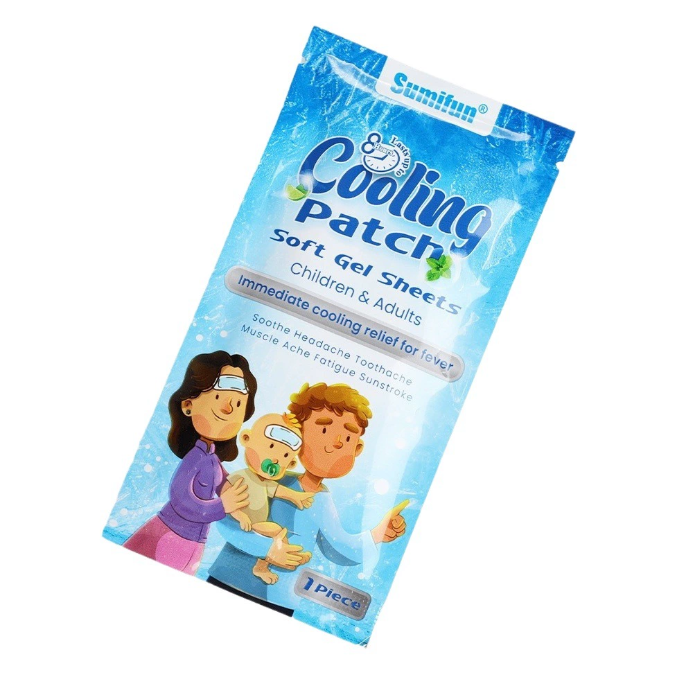 Sumifun охлаждающий патч Охлаждающий патч гидрогелевый патч лоб Прохладный патч холодный патч Лето Эссент K18901