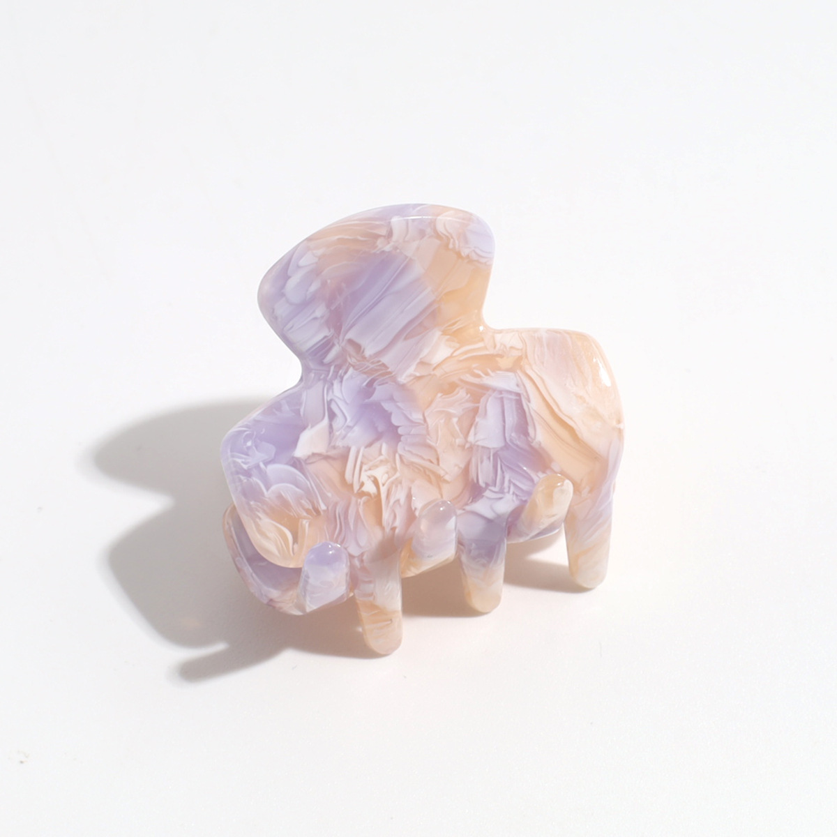 12g Weight Hair Claws Hair Accessories Type 1 Piece Quantity Indoor, Daily Occasion Plastic, Resin Material Solid Color Pattern Women's Gender Cute Style Women's Cute Solid Color Plastic Resin Hair Claws 6