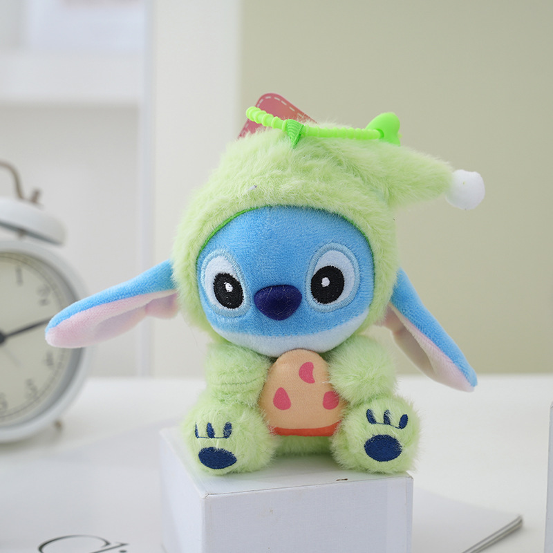 新しい変身ステッチぬいぐるみペンダントかわいいステッチバッグキーホルダーグリッパーマシンギフト|undefined