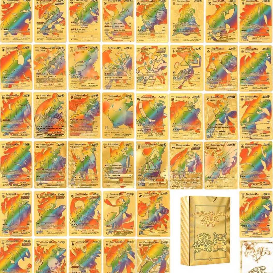 Tarjetas transfronterizas, juegos de mesa transfronterizos, cartas de juegos de mesa transfronterizos, cartas Pokémon, cartas de juegos de cartas