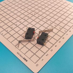 3 pin micro-movement limit switch with bending handle micro switch 5A125V250V 1NO 1NC90 degree handle