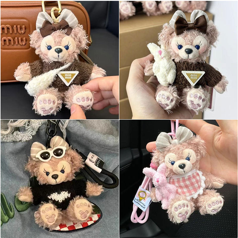 Little Red Book Same Skirt Shirley Rose Plush Doll Cute Rag Doll Doll Bag Hanging Keychain Gift