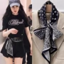 新款波点2025女腰带衬衫