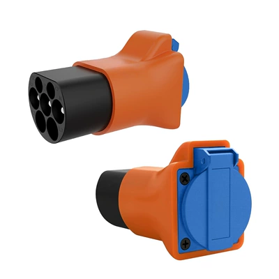 New Energy European Standard Type2 7-Hole Ac Charging Pile Power Take-Off Device 7Kw 220V Charging Gun Power Take-Off Adapter (EV şarj adapterləri) - european-standard-type2-charging-pile-for-electrical-appliances