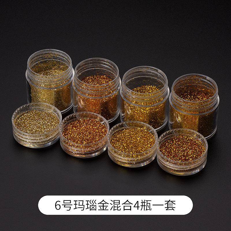 polvo brillante DIY material sequinilla goteo AB molde resina UV aceite Mahjong relleno joyas auriculares ilusión