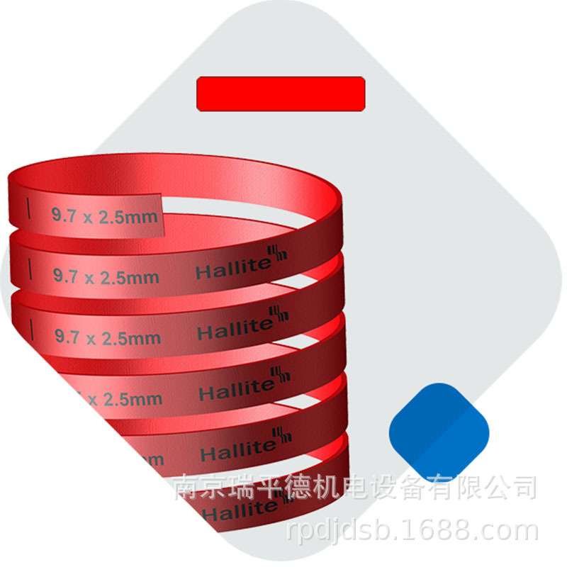 【英国制造】Hallite 506 用于液压应用中 导向环