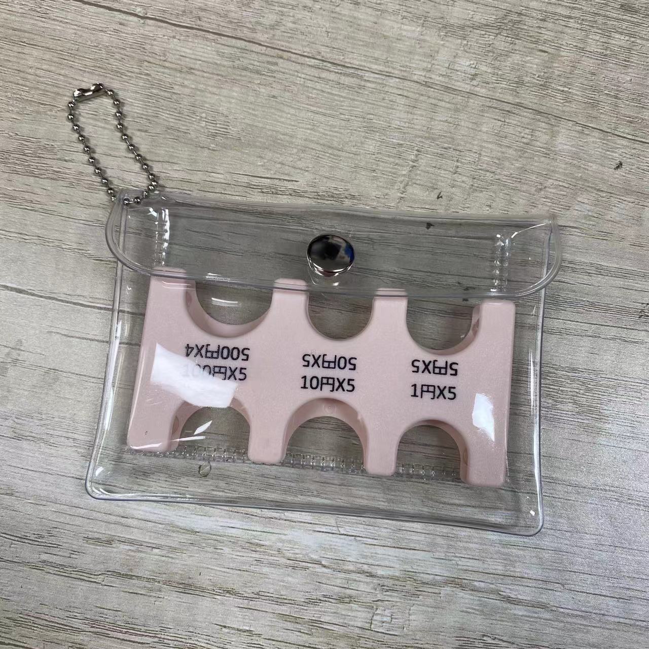 Clip de moneda promocional spot al por mayor monedero de PVC bolso de almacenamiento de coche para hombre billetera de moneda creativa de gran capacidad para mujer