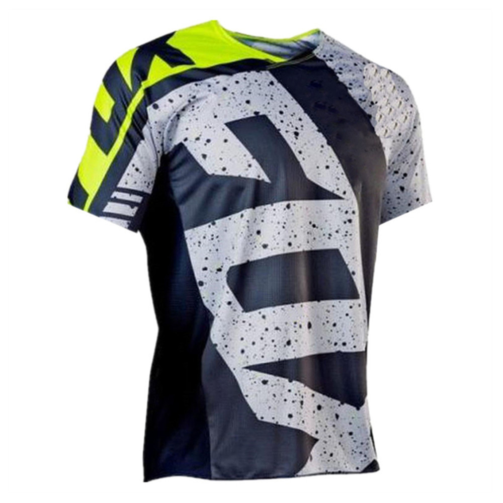 FOX Mountain Bike Short-sleeved Downhill Suit Motorcycle Riding Downhill Suit Breathable Children's Riding Top