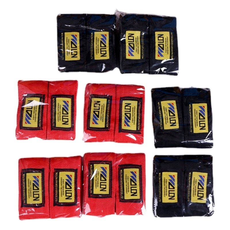 Боксерский бандаж, ремешок на руку, хлопковая эластичная повязка Sanda для борьбы, Муай Тай, спортивная повязка для фитнеса, защитный ремешок на запястье, ремешок на руку