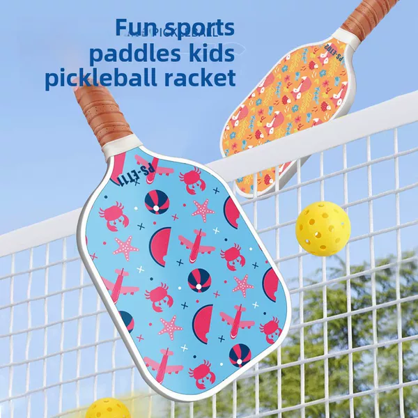 Carbon Fiber Pickleball Racket T700 Set Pickleball Complete Set Cross-Border Hot Selling