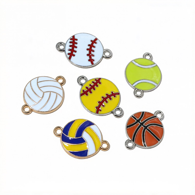 Baseball basketball volleyball pendant