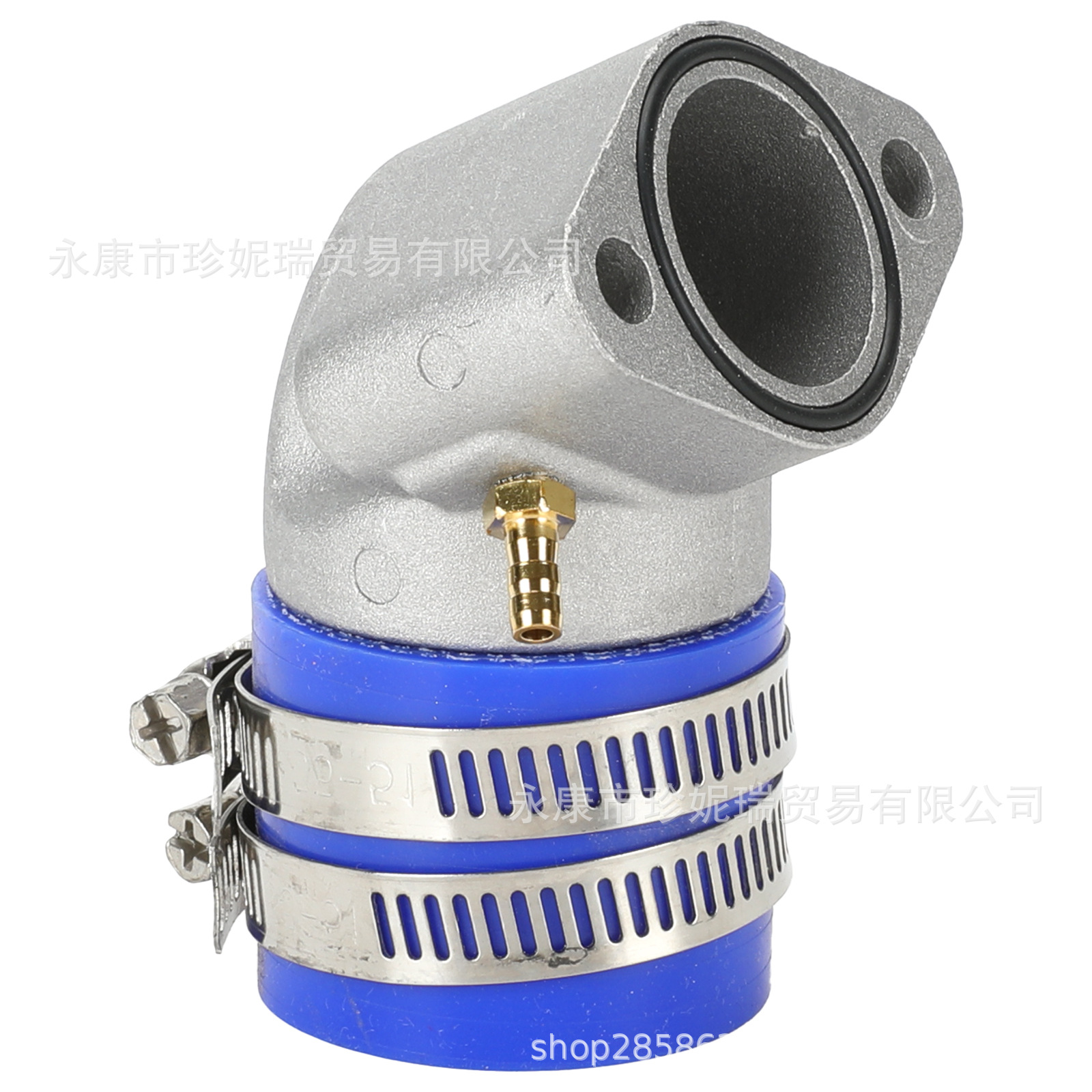 GY6/150cc/250cc/ATV/30mm de aluminio azul de boca carburador colector de admisión