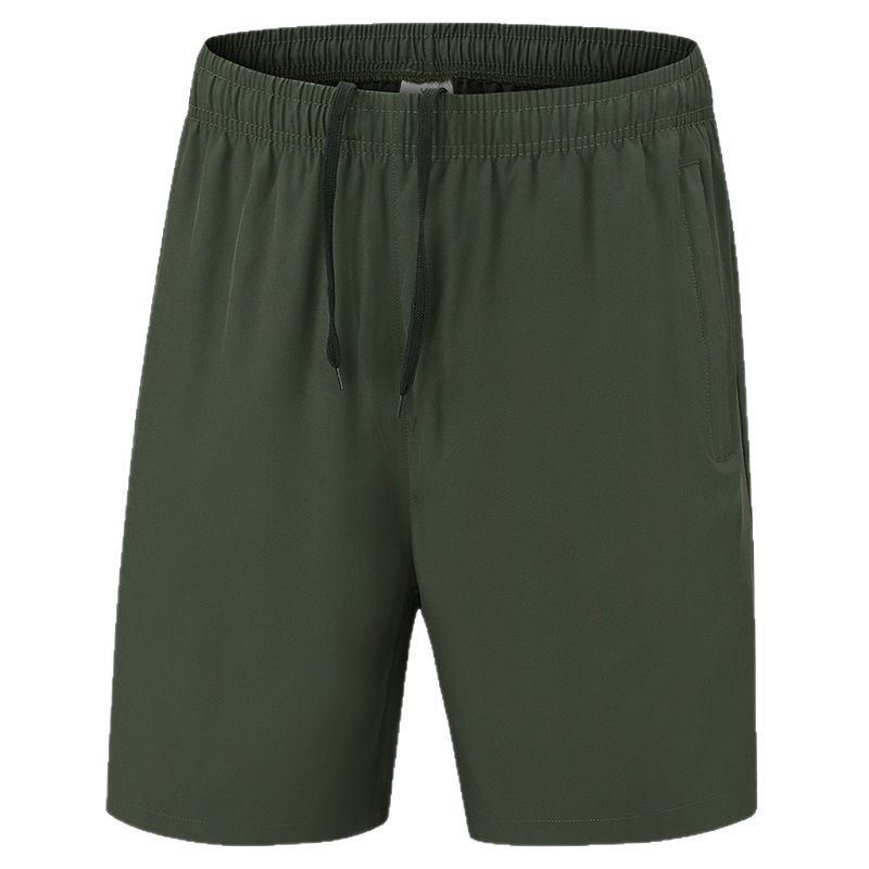 Pantalones cortos de moda de verano delgados pantalones casuales sueltos pantalones deportivos de playa pantalones de 5 puntos