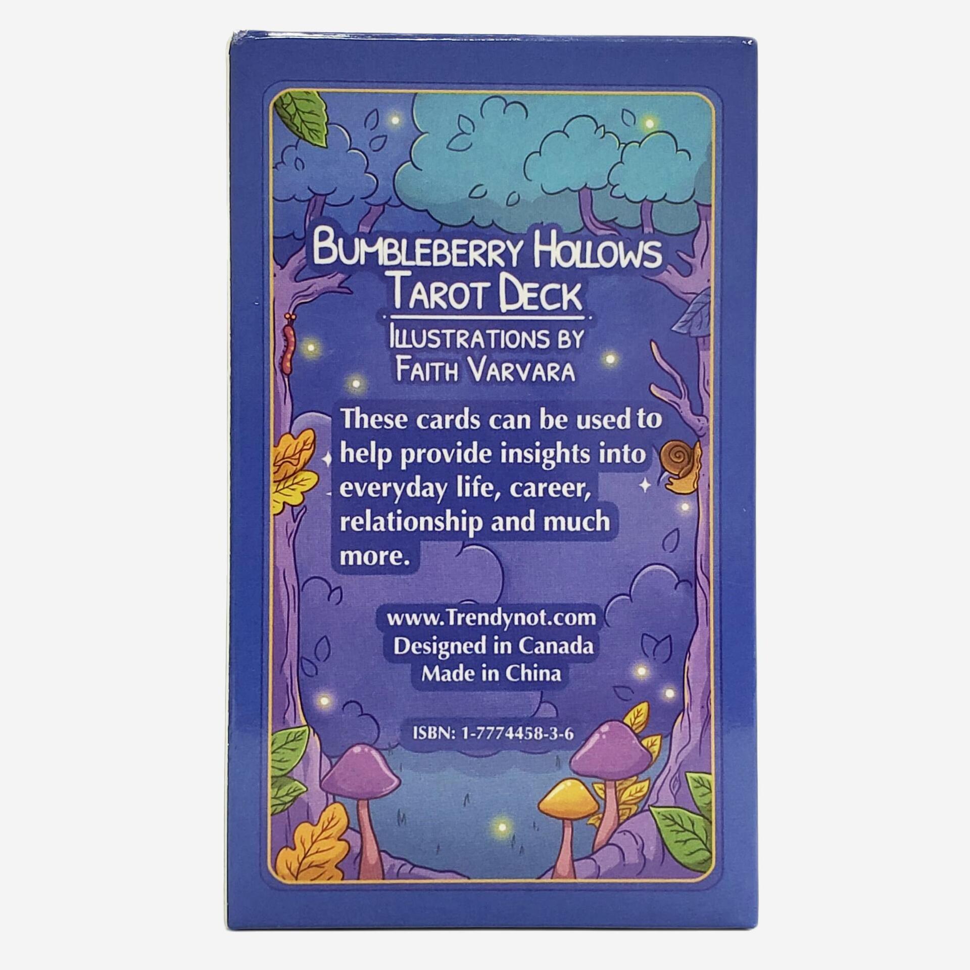 Bumbleberry Hollows Tarot Party Board Game Cards Set_voghion.com