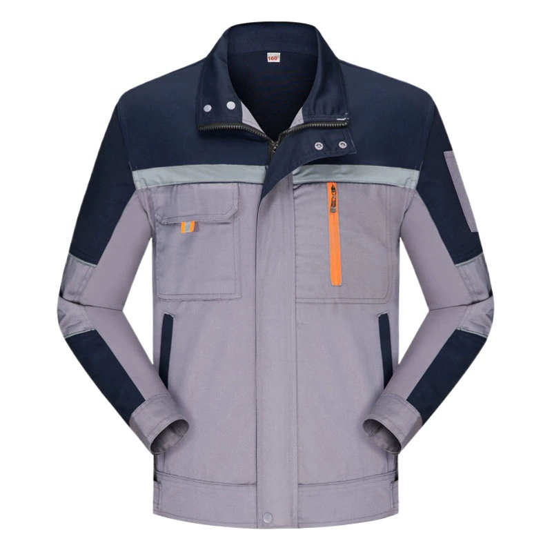 Заводская оптовая продажа рабочей одежды набор с длинными рукавами весной и осенью износостойкий и устойчивый к грязи