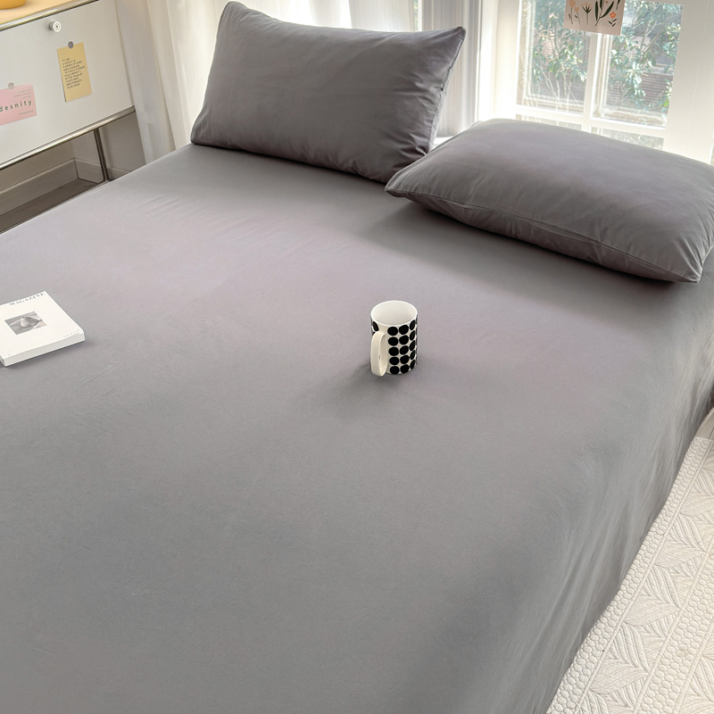 Algodón lavado de algodón gris positivo clase A