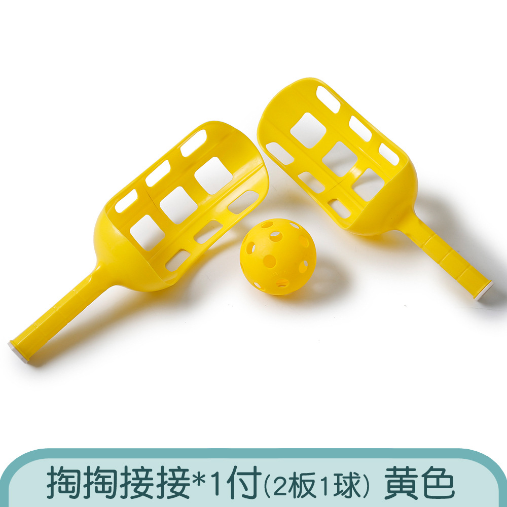 Juguete de educación temprana para padres e hijos receptor de pelota doble para niños
