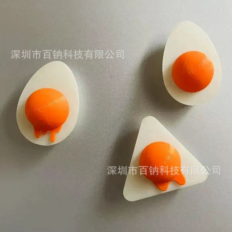 Трансграничная 3D-печать Праздник лодок-драконов утиные яйца рисовые клецки с магнитами многоразовые мобильные наклейки с холодильником