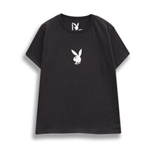 X 93083 New US Yellow Rabbit Head T-Shirt �Sɫ���^T�� �羳��