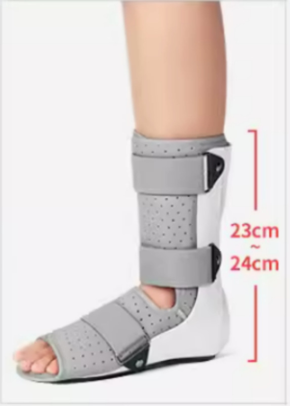 Haishi Hainuo ZD149 (H) 조정 가능한 발목 및 발 고정 버팀대 (발목 및 발) 짧은 스타일 완전히 감싸는 오른쪽 S (23cm-24cm) - 1