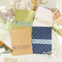 Серия Mo Mo Textile Post Office материальный соль дикий клейкий рукав учёт DIY декоративная база коллаж