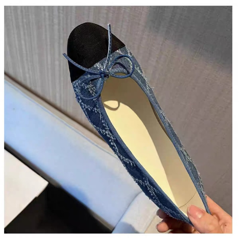 【新色入荷】Xiaoxiangfeng シングルシューズ レディース 本革 フラットシューズ レディース 2025 新作 リボン バレエシューズ|undefined