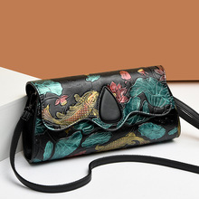 定制单肩包女高级水滴设计感妈妈包大容量复古百搭小众手提斜挎包