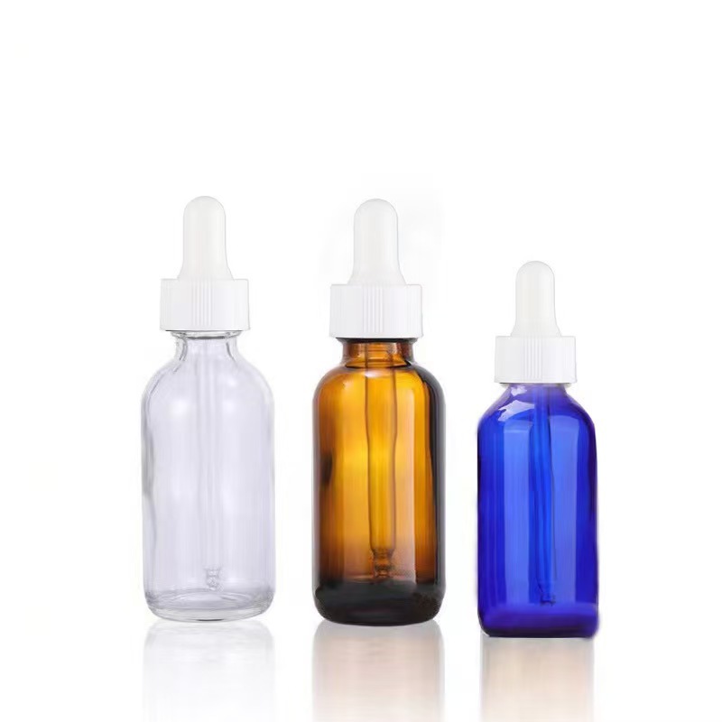 30m60ml120ml茶色ボストン精油瓶透明ガラス瓶スポイト瓶アロマエッセンス瓶|undefined