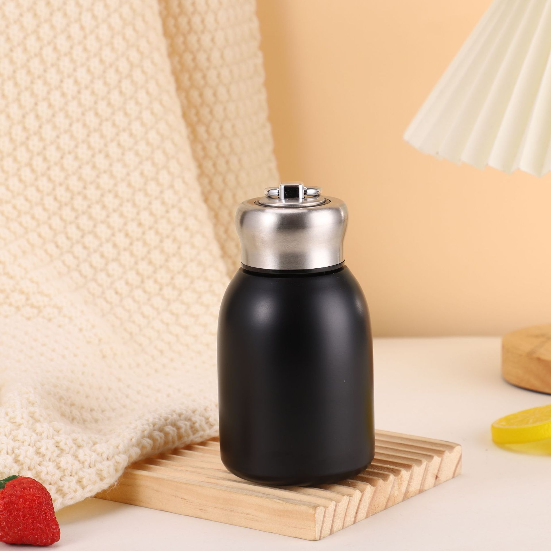 Isolierte Mini Edelstahl Thermobecher Mit Henkel Für Unterwegs_voghion.com
