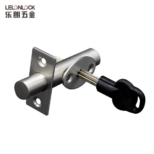 Stainless steel 304 fire door thickened cross tube well door lock fire pipe door simple channel latch door lock