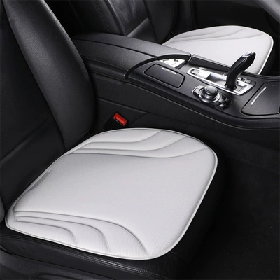 Four Seasons Pad | Cushion, High-End Feel, Breathable and Non-Slip - high-quality-latex-seaweed-fiber-haoyue-white-2-cushions-new-car-seat-cushions