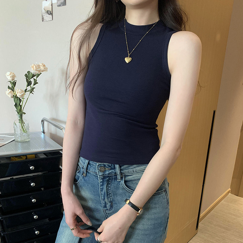 品牌折扣新款奶呼呼内搭叠穿吊带背心女2025年法式外穿无袖打底上