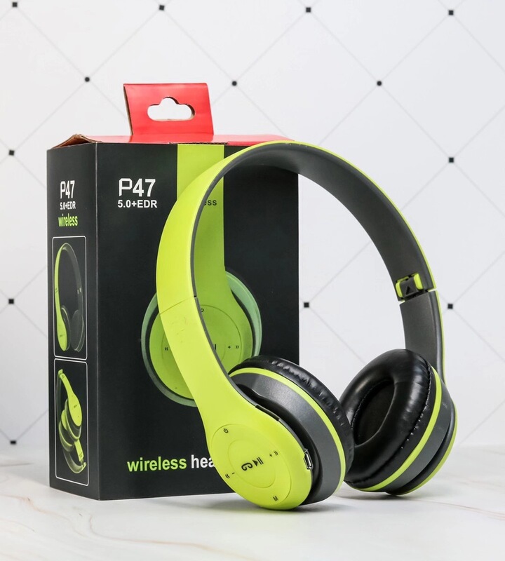 国境を越えた人気の P47 ヘッドマウント Bluetooth ヘッドセット重低音折りたたみワイヤレスヘッドセットギフト卸売工場直販|undefined
