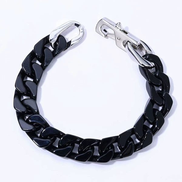 Black bracelet, accessory, watch