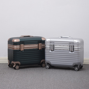 Flip-Up Photographic Equipment Suitcase, Red Wine Suitcase, Captain Men's Suitcase, Boarding Case, Female Stewardess Trolley Case