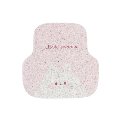 Fat Rabbit Car Floor Mats Universal Foot Pad - silk-ring-fat-rabbit-foot-pad-rear-row