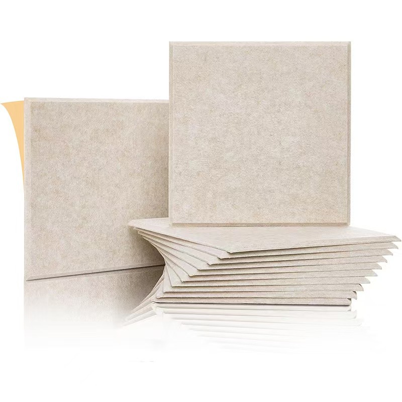 Cross -border dedicated to 12 pieces of polyester fiber felt original acoustic sound absorption panel sound insulation and sound -absorbing background wall decoration