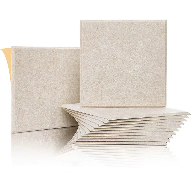 Cross -border dedicated to 12 pieces of polyester fiber felt original acoustic sound absorption panel sound insulation and sound -absorbing background wall decoration