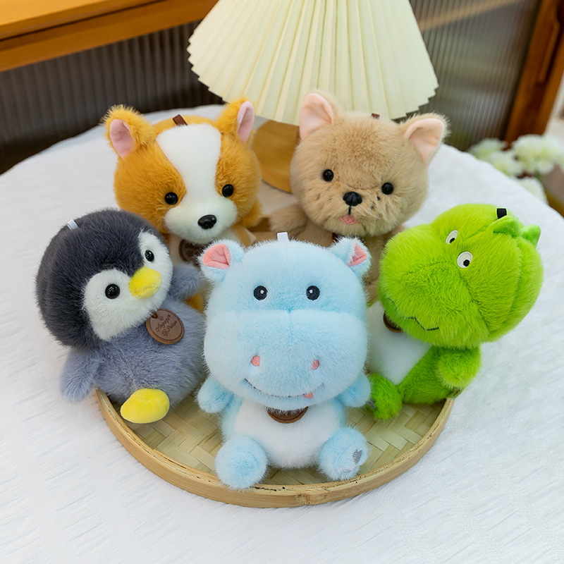 Cross-Border Boutique Xiangdundun Series Panda Doll Plush Toy Small Animal Table Companion Doll Decoration Pendant Jewelry