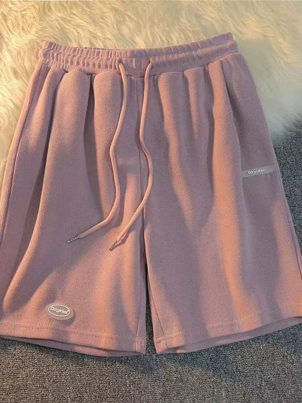 Спортивные шорты, летние брюки, oversize, высокая талия, плюс размер, свободный крой
