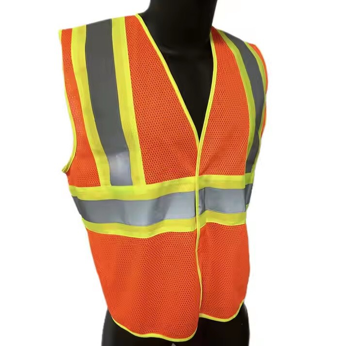 Export ANSI Certified Mesh Reflective Clothing Reflective Vest Reflective Vest High Visibility Work Clothes