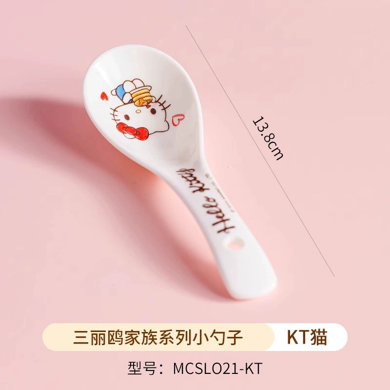 Керамическая посуда (Sanrio) 4,7" чашка для риса, дизайны Hello Kitty, My Melody, Kuromi